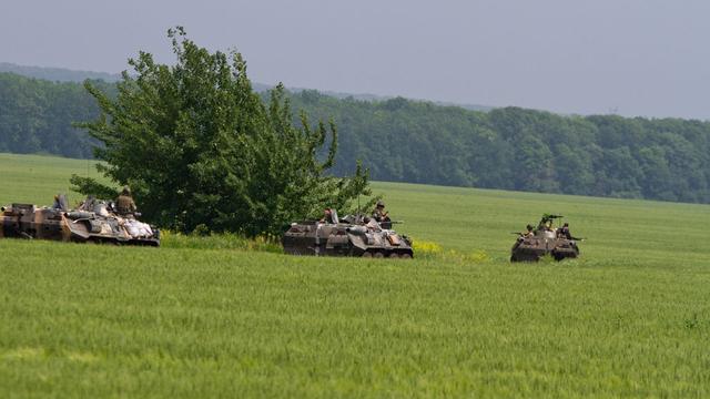 L'OTAN a confirmé le retrait de deux tiers des troupes russes, massées le long de la frontière avec l'Ukraine. [Sergii Kharchenko - NurPhoto]