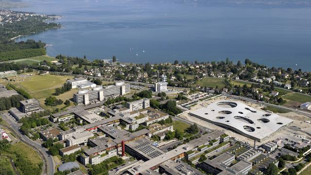 Les nouveaux logements pour étudiants ont été construits à proximité du campus de l'EPFL et de l'UNIL. [Laurent Gillieron]