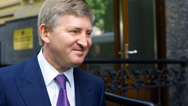 Rinat Akhmetov est le propriétaire de l'aciérie Azovstal, située dans la ville de Marioupol. [DPA/AFP - Bernd von Jutrczenka]