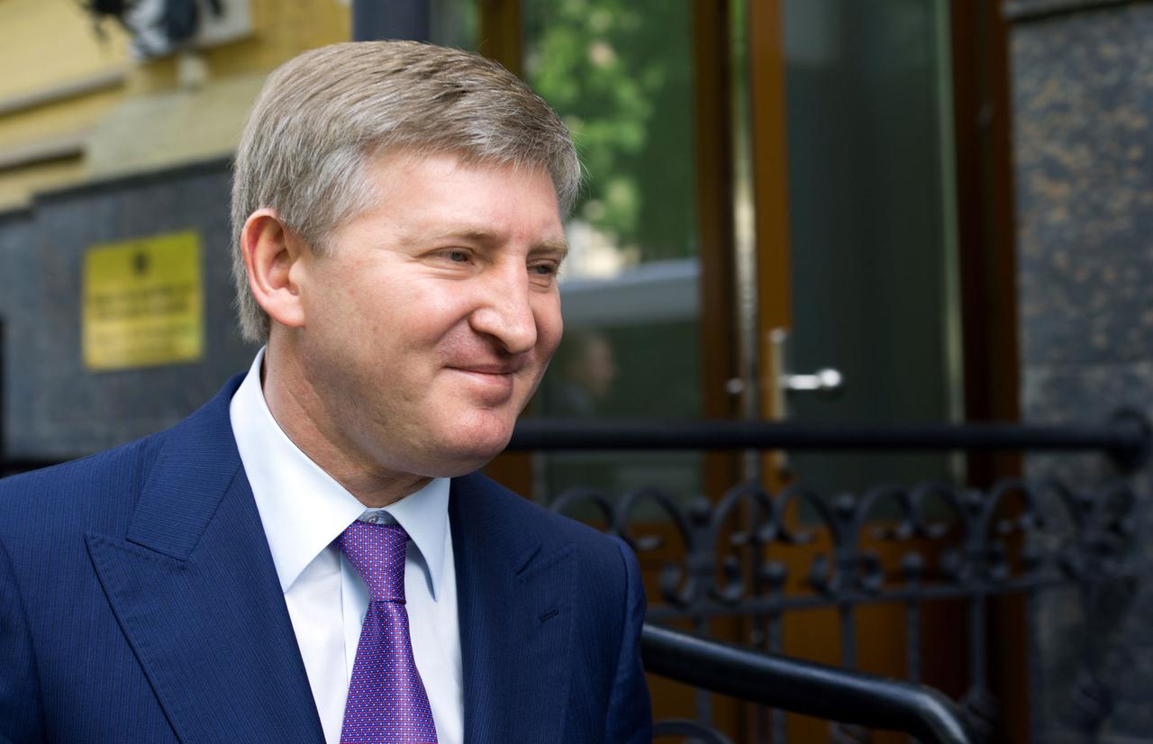 Rinat Akhmetov est le propriétaire de l'aciérie Azovstal, située dans la ville de Marioupol. [DPA/AFP - Bernd von Jutrczenka]