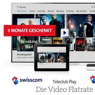 Swisscom se moque de la Romandie avec "Teleclub", un service de VOD disponible uniquement en allemand.