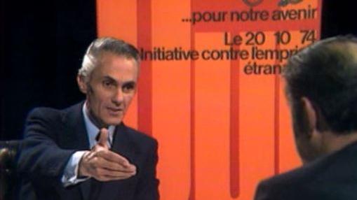 Georges Breny, conseiller national genevois de l'Action nationale