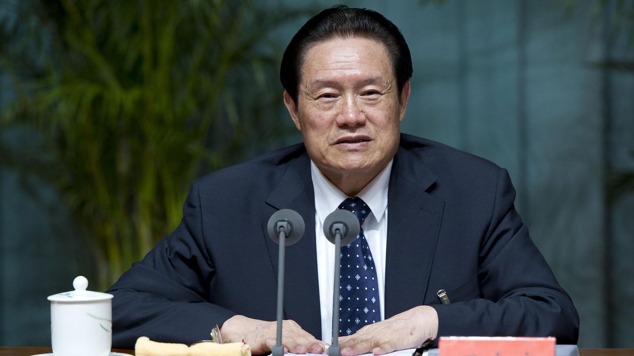 Zhou Yongkang était jusqu’en 2012 membre du comité central du Bureau politique du parti. [Wang ye/XINHUA]