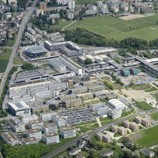 Le quartier de l'innovation de l'EPFL abrite notamment l'institut scientifique de Nestlé. [Laurent Gilliéron]