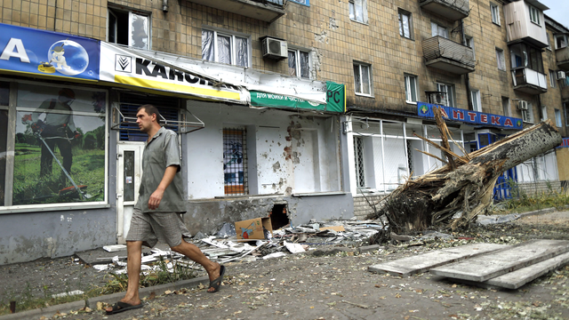 Les combats se poursuivent autour de Donetsk, assiégée. [Max Vetrov]