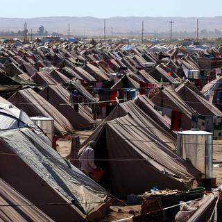 L'ONU estime que 1,8 millions de personnes ont été déplacées en Irak depuis janvier. [SAFIN HAMED]