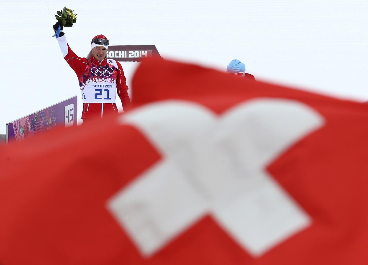 Dario Cologna a débloqué le compteur helvétique. A qui le tour? [REUTERS - Sergei Karpukhin]