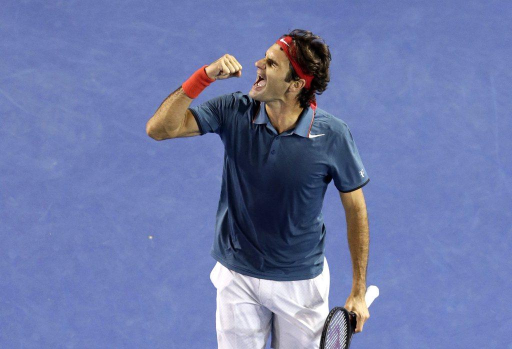 Federer a soif de victoires. [KEYSTONE - Mast Irham]