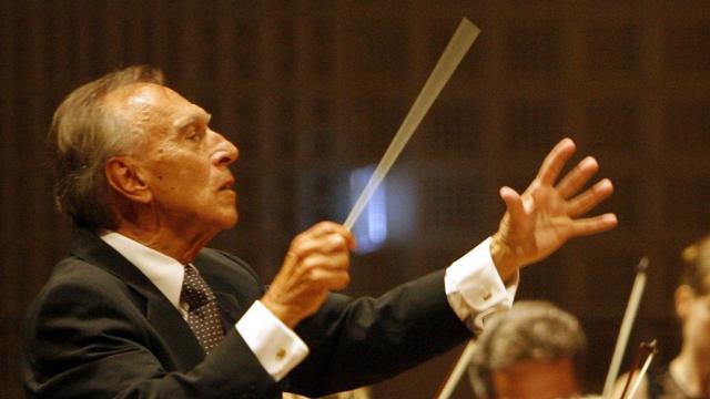 Le chef d'orchestre italien Claudio Abbado. [Urs Flueeler]