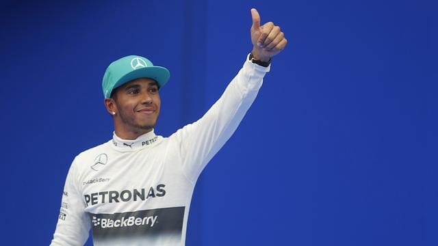 Ciel sans le moindre nuage pour Hamilton à Sepang. [Samsul Said]