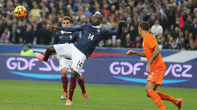 Auteur d'un superbe retourné acrobatique, Matuidi a ébloui le Stade de France. [Remy de la Mauviniere]