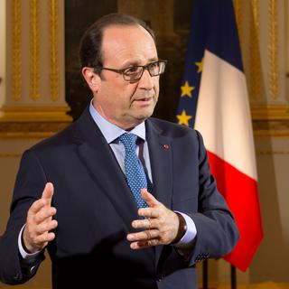 François Hollande. [RTS - Laurent Bleuze]