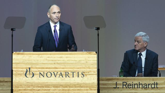 Les actionnaires ont plébiscité à 90% le maintien de la rémunération du directeur général de Novartis, Joseph Jimenez. [Georgios Kefalas]