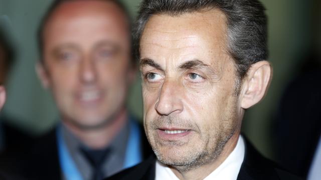 L'ex-président  français Nicolas Sarkozy. [Valéry Hache]