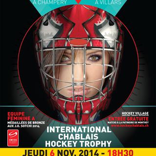 Affiche de la 7e édition de l'International Chablais Hockey Trophy.