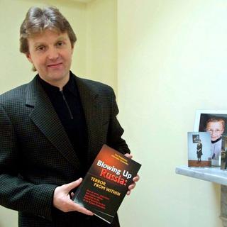 Alexander Litvinenko, photographié en 2002 à Londres. [AP/Keystone - Alistair Fuller)]