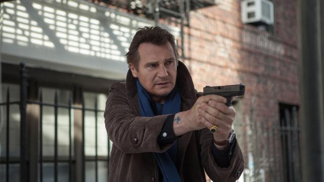 Liam Neeson dans le rôle de Matt Scudder dans le film "Balade entre les tombes". [Atsushi Nishijima / Kobal / The Picture Desk / AFP]