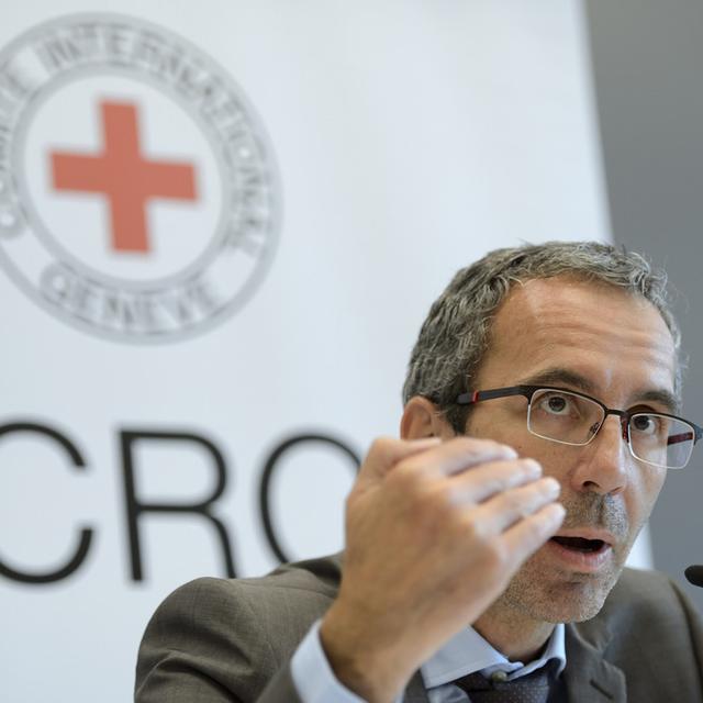 Dominik Stillhart, directeur des opérations du CICR. [Martial Trezzini]