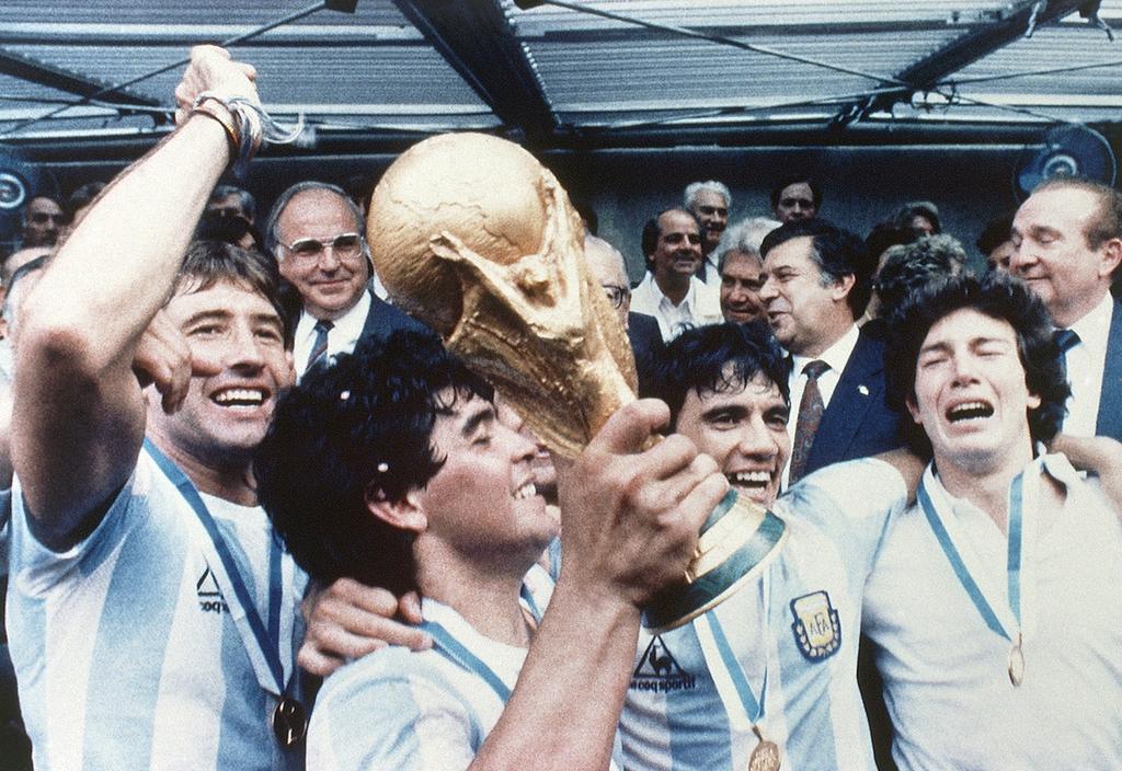 28 ans après le sacre de Maradona, l'Argentine attend son Messi contre l'Allemagne. [KEYSTONE]