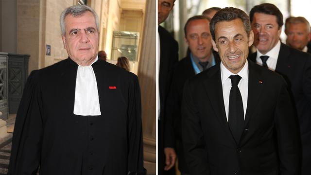 Thierry Herzog et Nicolas Sarkozy. [Valéry Hache]