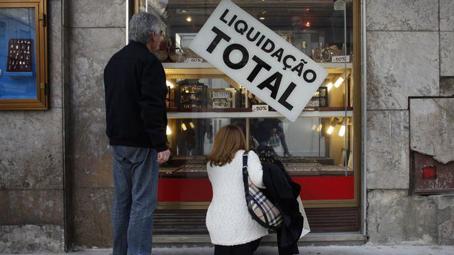 Le Portugal est frappé de plein fouet par la crise économique. [Pedro Nunes]
