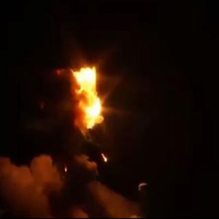 L'explosion a été retransmise en direct par la NASA.