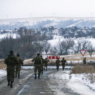 Des rebelles prorusses dans la région de Donetsk. [Maxim Shemetov]