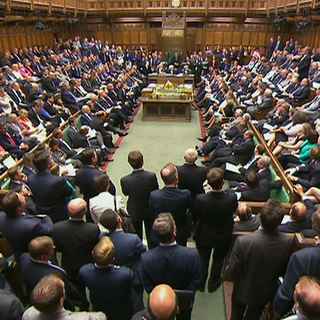 Séance du Parlement britannique à la Chambre des communes. [Reuters - Pool]
