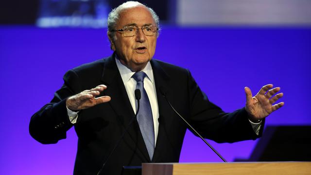 A 78 ans, Sepp Blatter ne souhaite pas encore quitter la FIFA. [Paulo Whitaker]