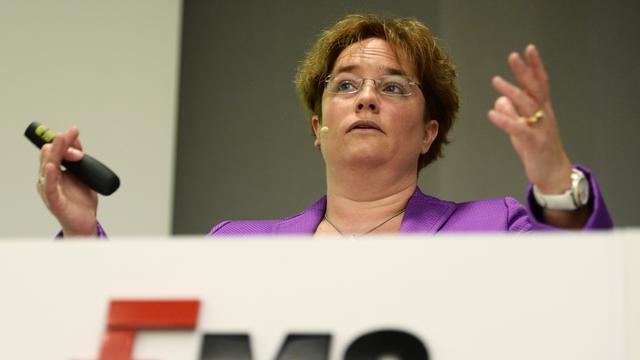 Magdalena Martullo-Blocher, vice-présidente et propriétaire du groupe EMS-Chemie. [Steffen Schmidt]