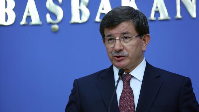 Le Premier ministre turc Ahmet Davutoglu. [AP Photo/Burhan Ozbilici]