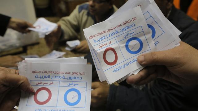 Les Egyptiens ont plébiscité massivement la nouvelle constitution. [AP Photo/Amr Nabil]