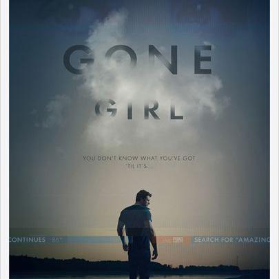 L'affiche du film "Gone girl". [DR]