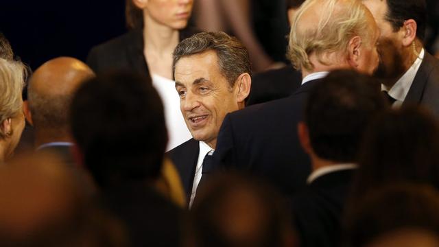 Nicolas Sarkozy est le grand favoris de l'élection à la présidence de l'UMP. [EPA/GUILLAUME HORCAJUELO]