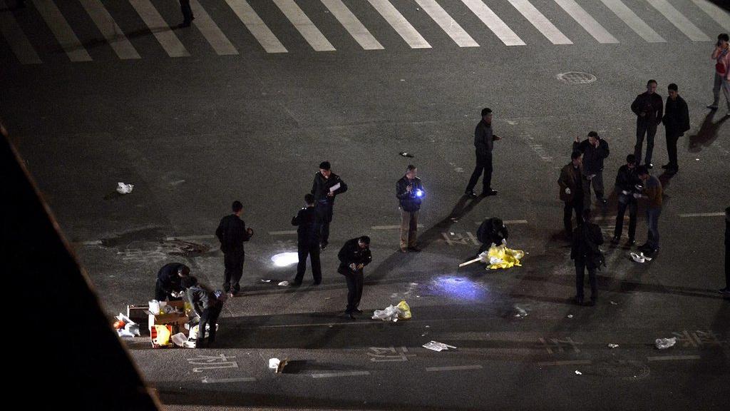 Des attaques au couteau ont eu lieu à Kunming, en Chine. [EPA/Keystone - Sui Shui]
