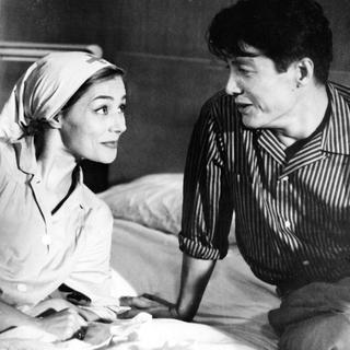 Marguerite Duras a signé le scénario de "Hiroshima mon amour", le chef d'oeuvre d'Alain Resnais. [The Picture Desk/Kobal]