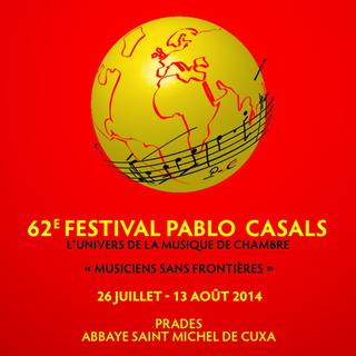 Affiche du Festival Pablo Casals de Prades. [prades-festival-casals.com]