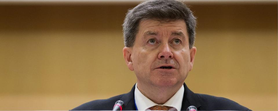 Guy Ryder, directeur du Bureau international du travail (BIT). [Salvatore Di Nolfi]