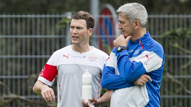 Vladimir Petkovic entend bien exploiter les qualités de Stephan Lichtsteiner. [Patrick B. Kraemer]