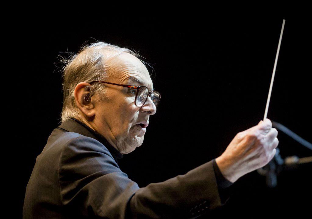 Le compositeur Ennio Morricone. [Keystone - Balazs Mohai]