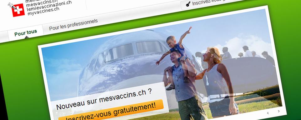 Site carnet de vaccination électronique [mesvaccins.ch]