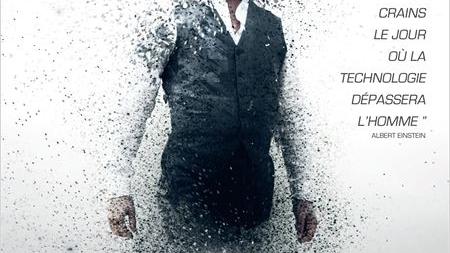 L'affiche de "Transcendance" avec Johnny Depp. [allocine.fr/film/fichefilm-214763]