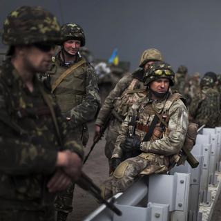 Les moyens de l'armée ukrainienne semblent limités. [Manu Brabo - AP Photo]