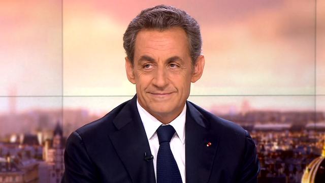 Nicolas Sarkozy, au cours de son interview télévisée sur France 2, ce dimanche 21 septembre 2014. [AFP / France 2]