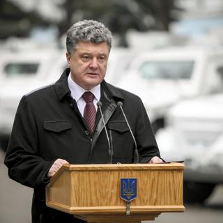 Petro Porochenko. [Presidential press service/AFP - Michail Palinchak]