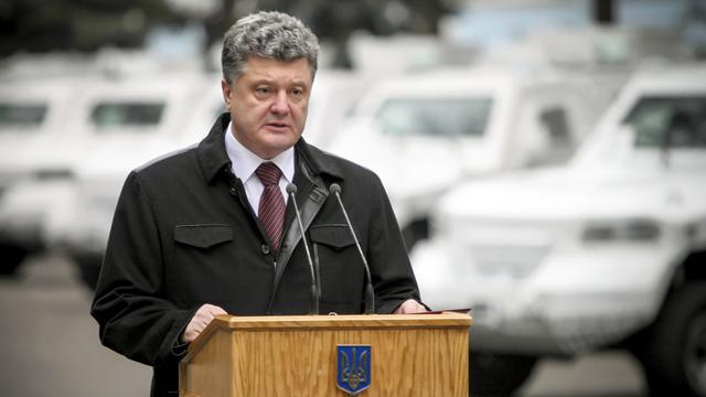 Petro Porochenko. [Presidential press service/AFP - Michail Palinchak]