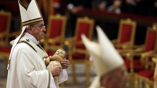 Le pape François. [AP Photo/Keystone - Gregorio Borgia]