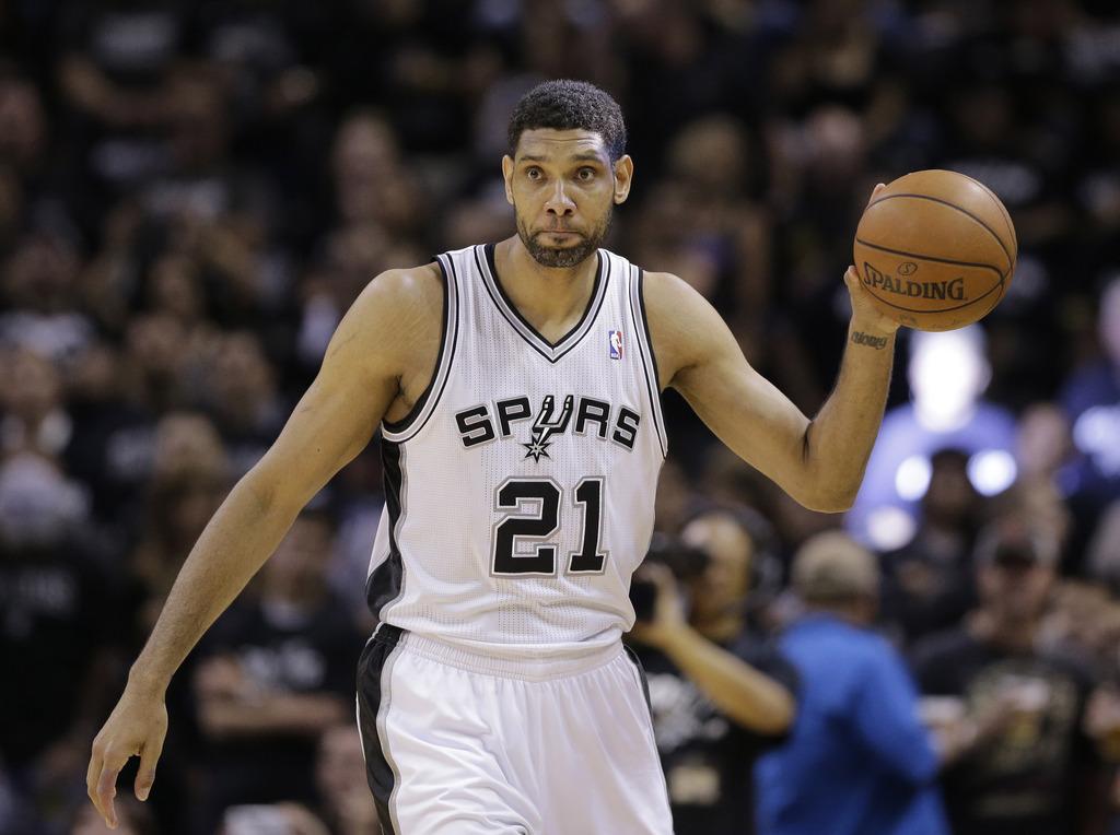 Tim Duncan a inscrit 27 points pour les Spurs. [KEYSTONE - Eric Gay]