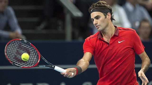 Federer a livré une prestation solide face au jeune Bulgare. [Georgios Kefalas]