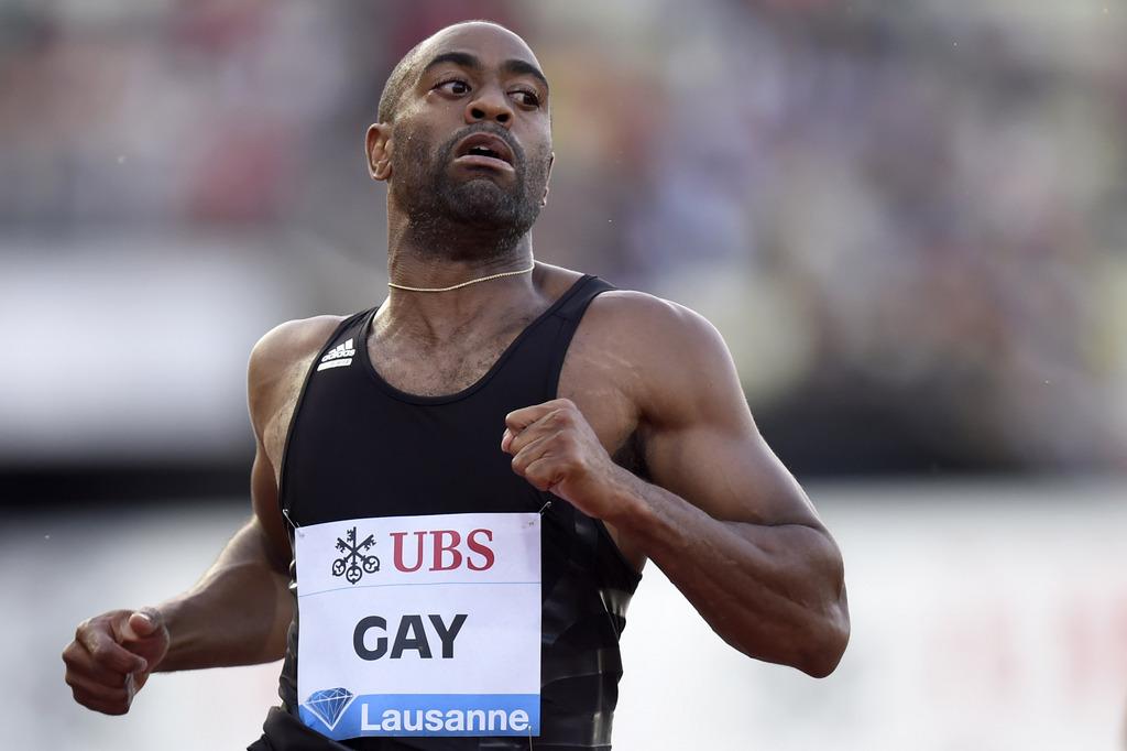 Tyson Gay a étonné son monde pour son retour "au jeu". [KEYSTONE - Jean-Christophe Bott]